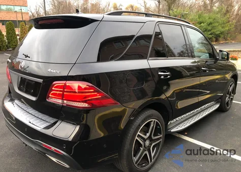 2017 Mercedes-Benz Gle 550E 4Matic z USA, uszkodzony, nr VIN 4JGDA6DB3HA847125